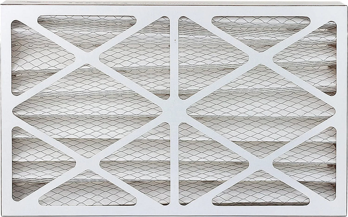 Filterbuy AC Filters Pleated Furnace 8 Air MERV (1-Pack) 16x24x4 HVAC