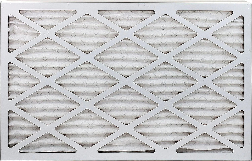 Filterbuy Pleated AC Filters 8 HVAC Air 12x25x2 (4-Pack) Furnace MERV