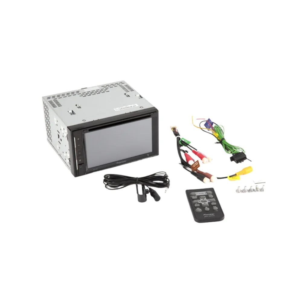 Din Backup /Bluetooth and 350Z Camera, Bundle Stereo Pioneer Mounting Kit KIT471 - Installation Nissan Car Double Touchscreen DVD for 2006-2008 Multimedia Radio with - Kit