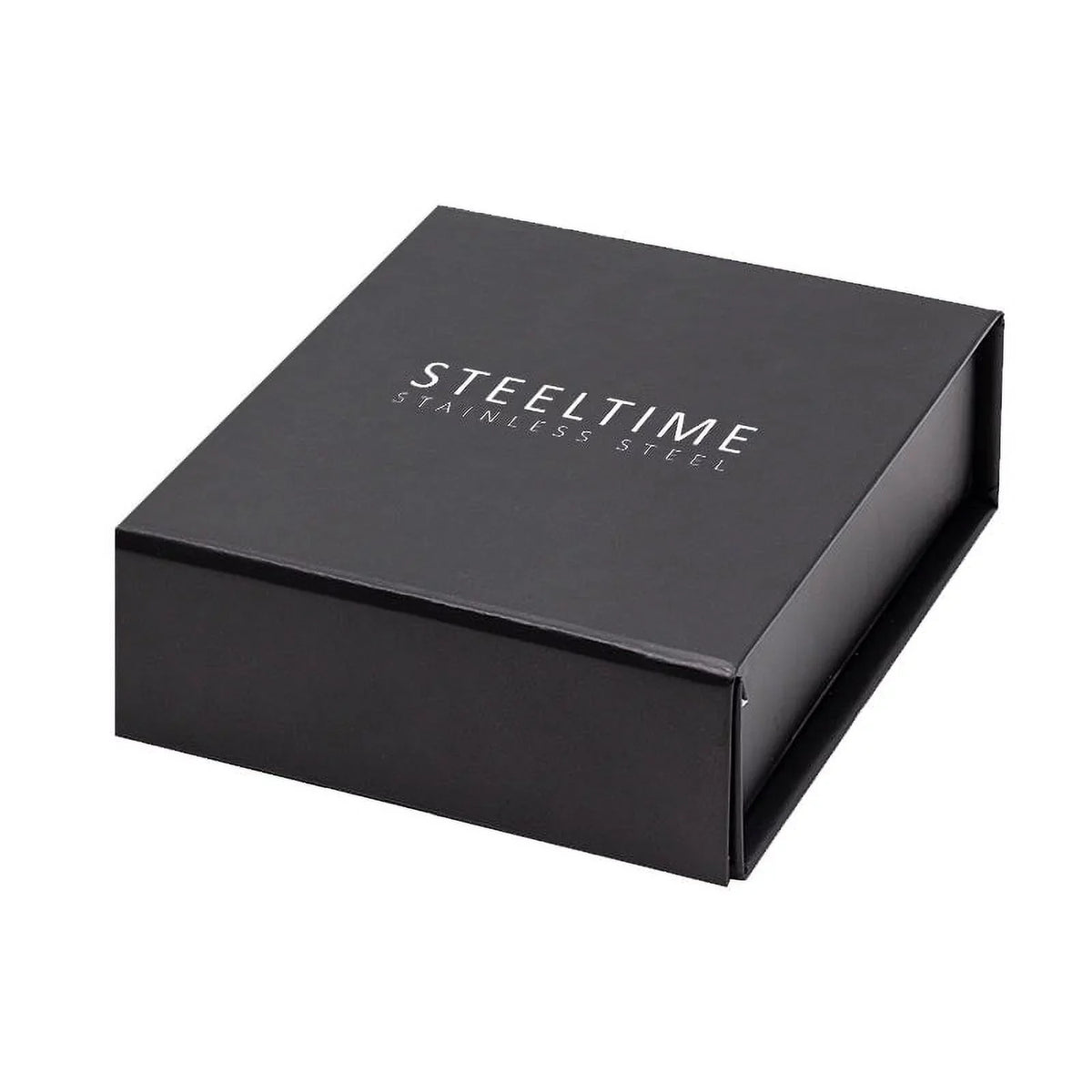 Link Men's XL Stainless SteelTime Cuban Classic Bracelet Steel