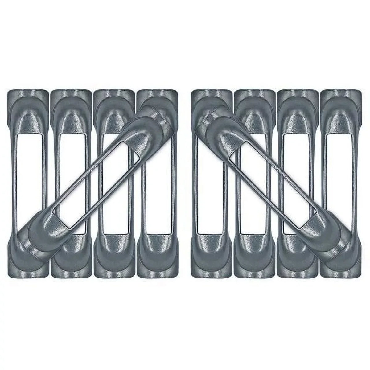 Unfinished (zinc Trailers Single 10-Pack Anchor Pickups, Contoured Weld-On E-Track for protection), Logistic Trucks, Strap rust SNAP-LOC Tie-Down