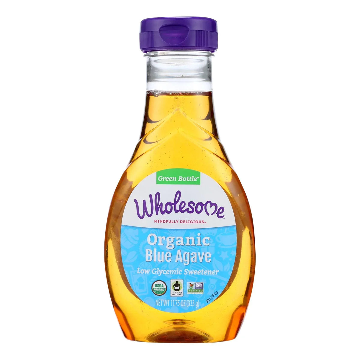Blue Wholesome Of Case - 11.75 Organic - 6 Sweeteners - Agave Oz