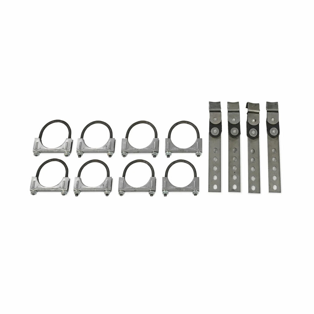 80-86 Flowmaster RC Super Kit Exhaust 40 2.5" Dual Rear F-Series Tips Exit