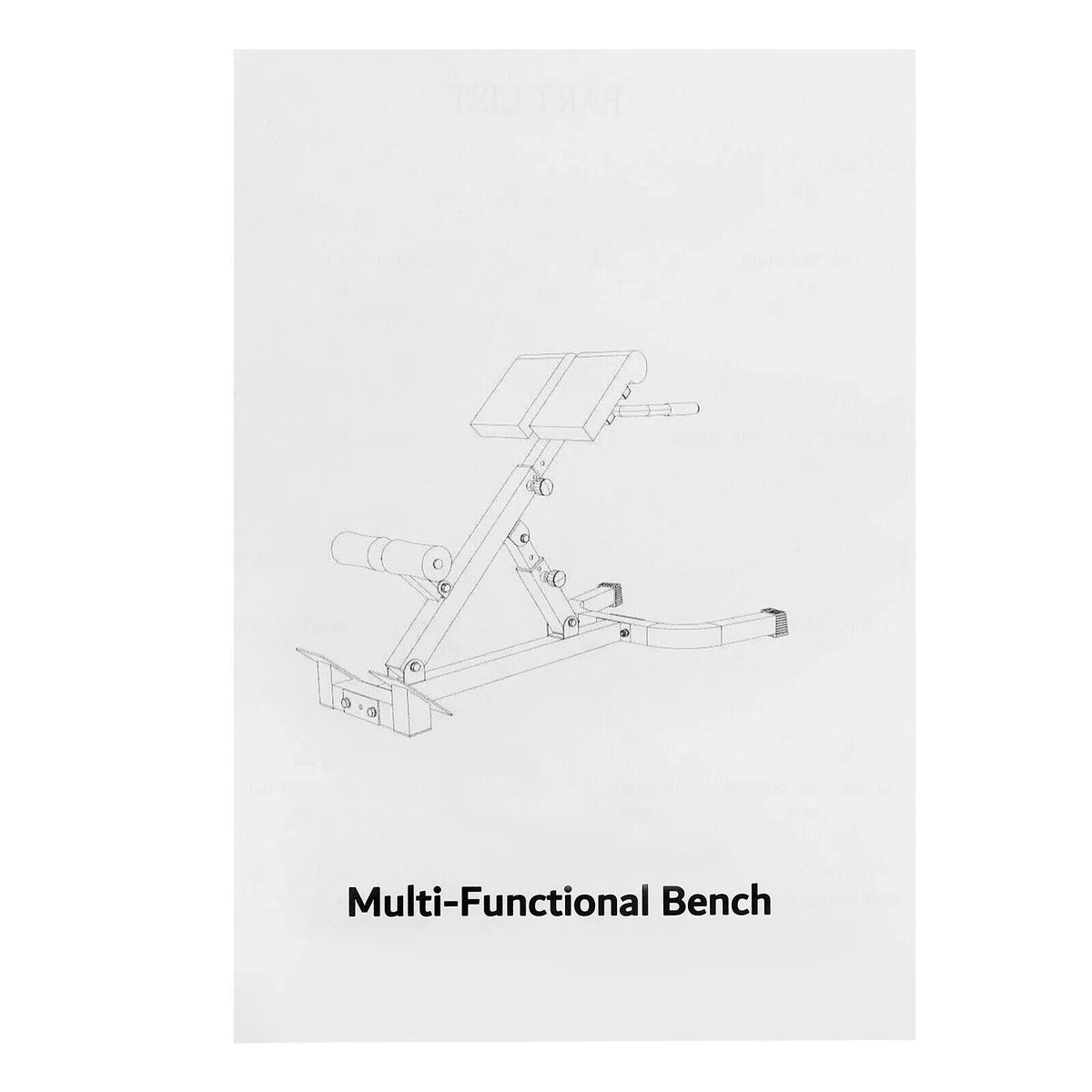 Back Back Extension Machine Chair Bench Adjustable Roman Hyperextension ZhdnBhnos Trainer
