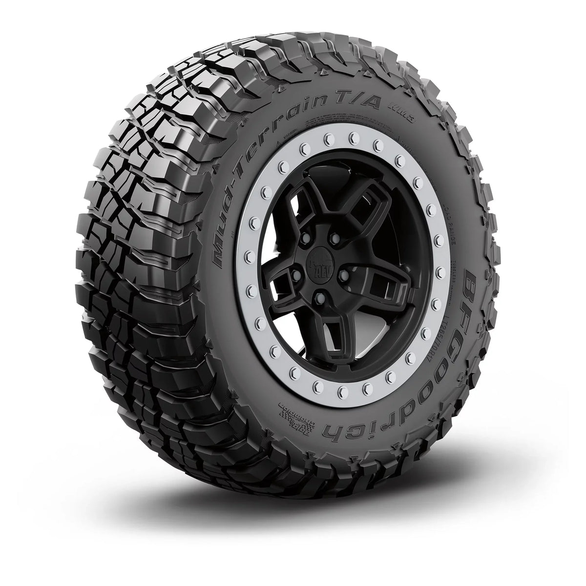 35x12.50R17/E KM3 BFGoodrich All-Season 121Q T/A Mud-Terrain Tire