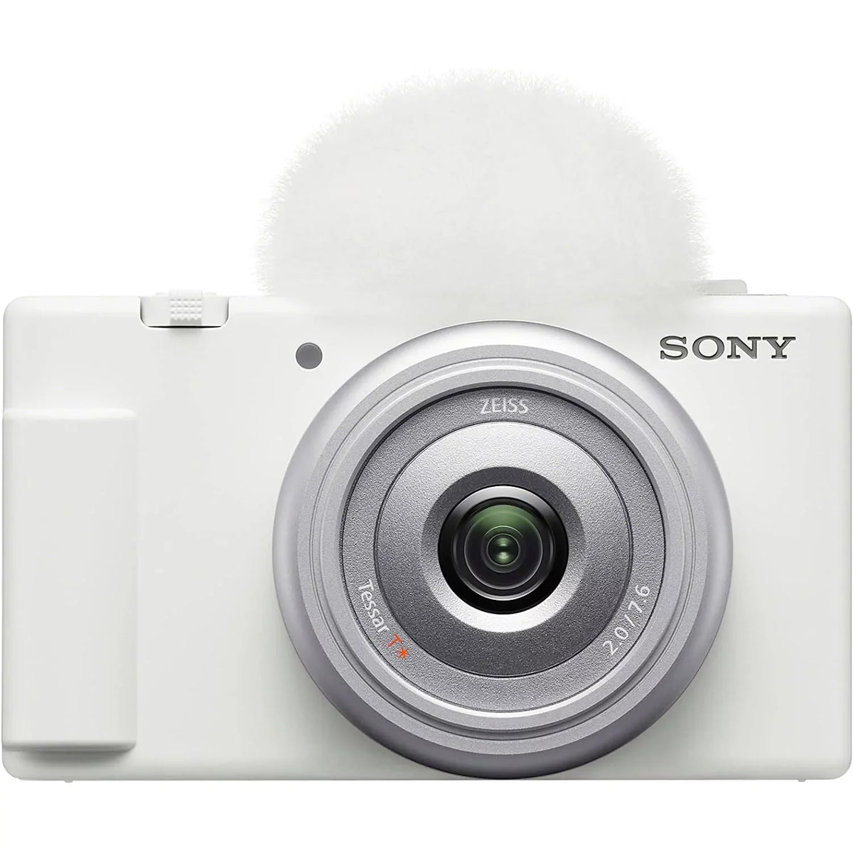 with White ZV-1F & Camera 4K Content Vloggers Vlog Creators Bundle ZV-1F/W 20.1MP for Video and