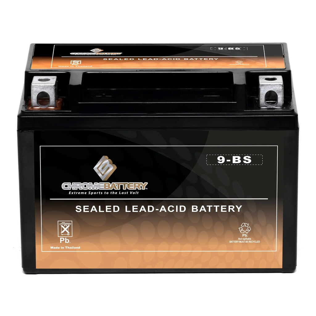 Suzuki 400Cc for 2004 Atv Battery Chrome Ytx9-Bs Quadsport Battery Lt-Z400