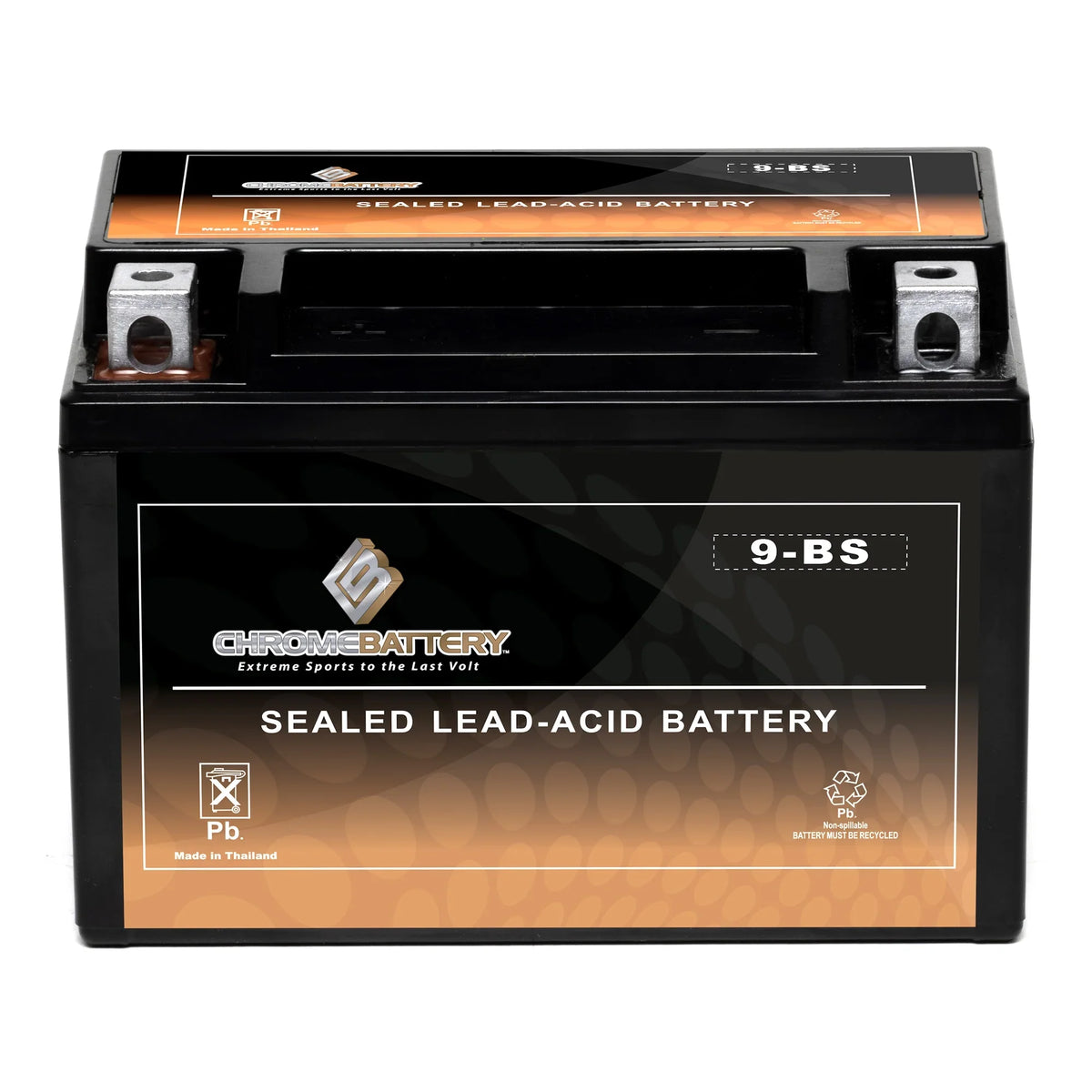 Battery Suzuki 650Cc Motorcycle Dr650Se 2008 Ytx9-Bs for Battery Chrome