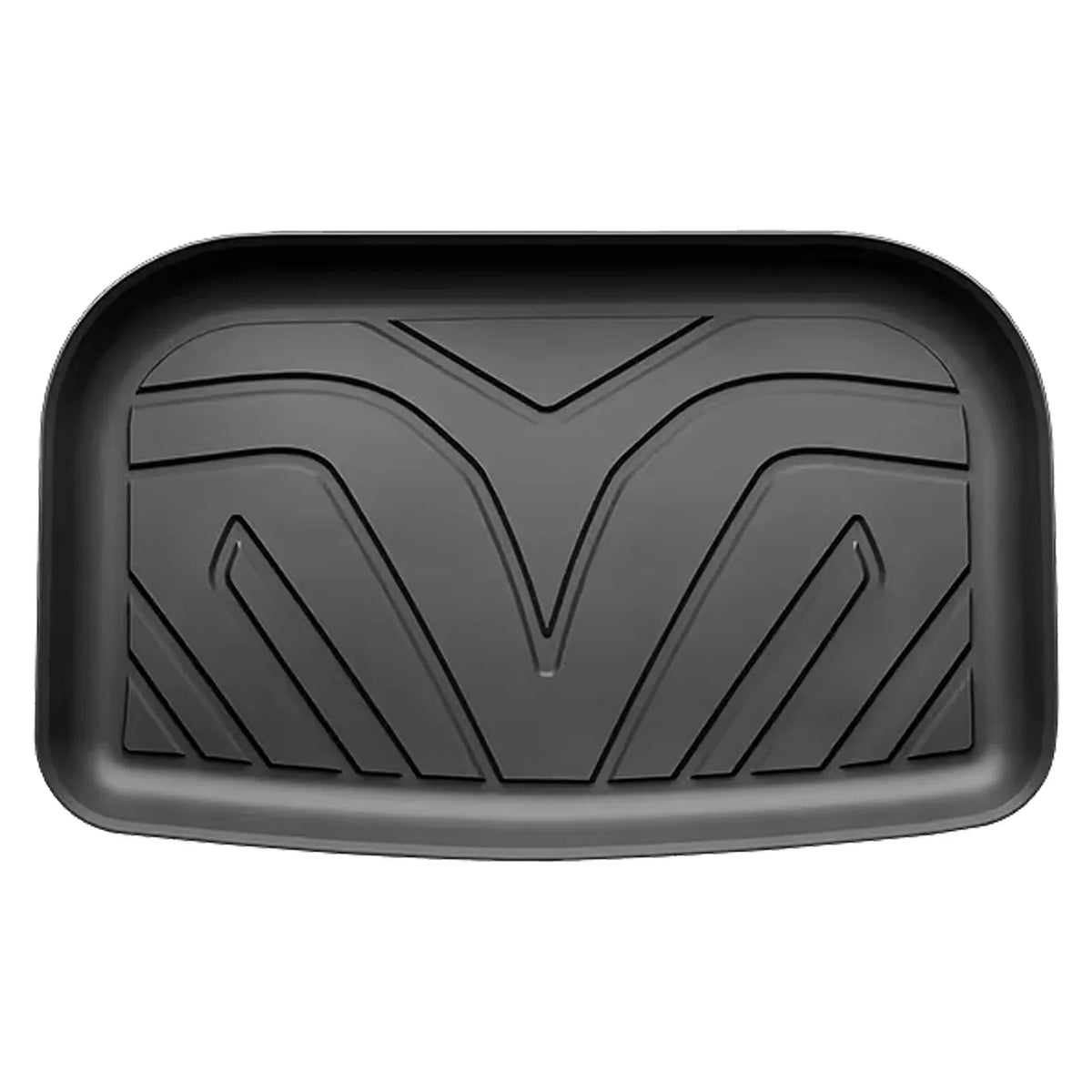 Floor Front 2nd Black climate Cargo Heavy Protection Mats + Liners, Mats, with Full Rear Trunk Model Y, & Tray Custom Mat All 3D Motorsports Row Floor 2020-2023 Tesla Compatible Set Duty TPE Ikon
