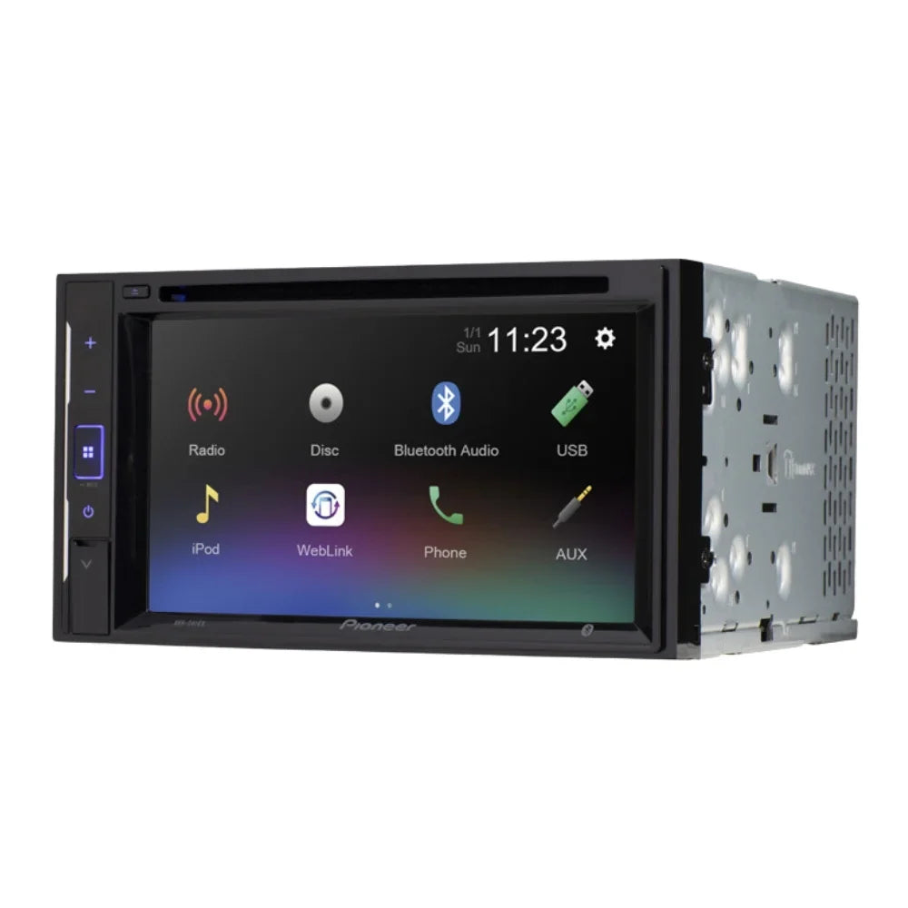 Bluetooth/Backup Touchscreen Kit/in-Dash DIN Camera/Installation Double DVD/CD Media with WVGA Nissan Xterra 6.2" 2013-2015 W/ Receiver AM/FM KIT4932 for Digital Bundle Car Pioneer Stereo