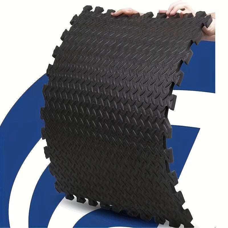 EVA Floor 10pcs Floor Home & Mats Interlocking Gym Foam Workout Mat For Equipment, Thickened