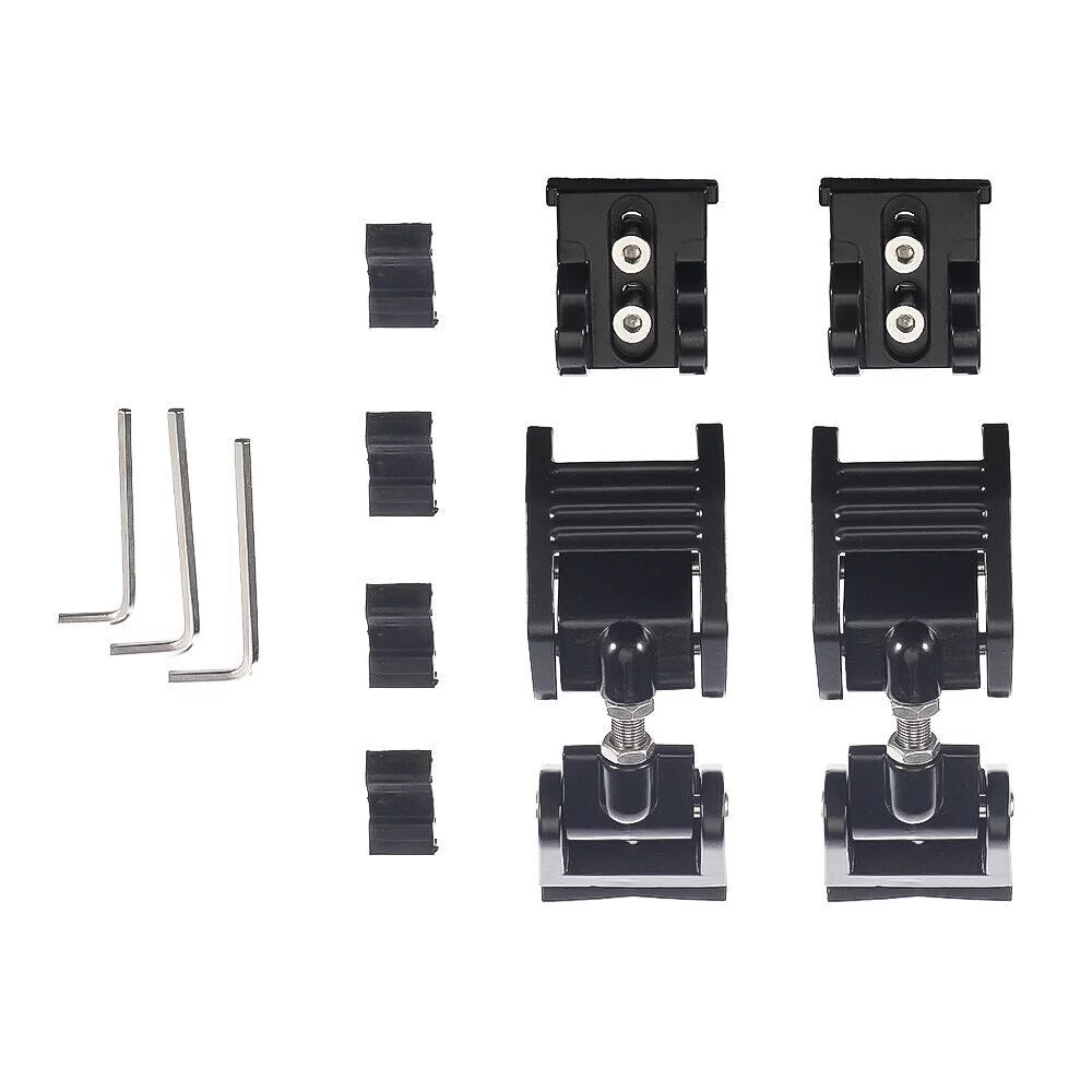 2007-2018 Catch Wrangler Hood JK Locking JKU Hood For Jeep Black 2x Latch Paddsun