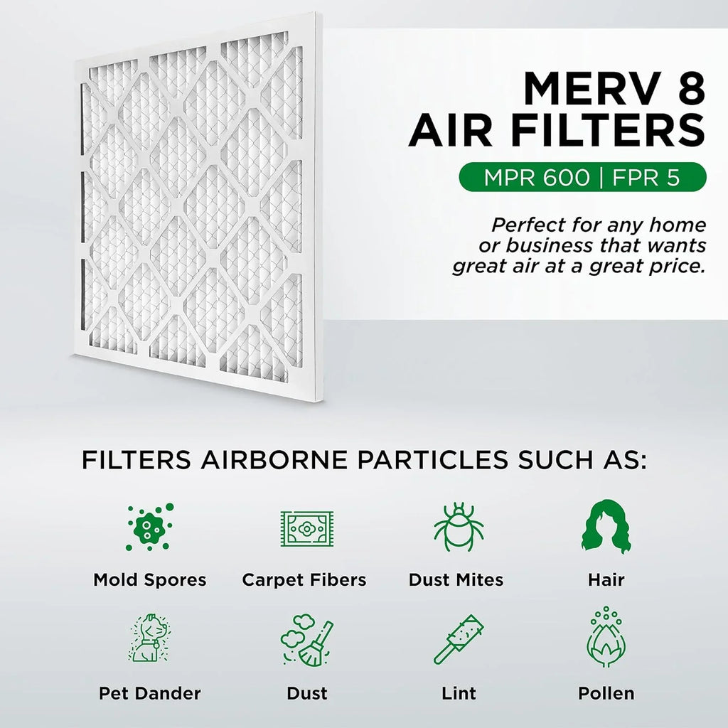 X Furne Filters. Case 17-3/4 Of HV 18X18x1 3/4 8 Pleated 17-3/4 Air Ext X dimension: MERV 12.