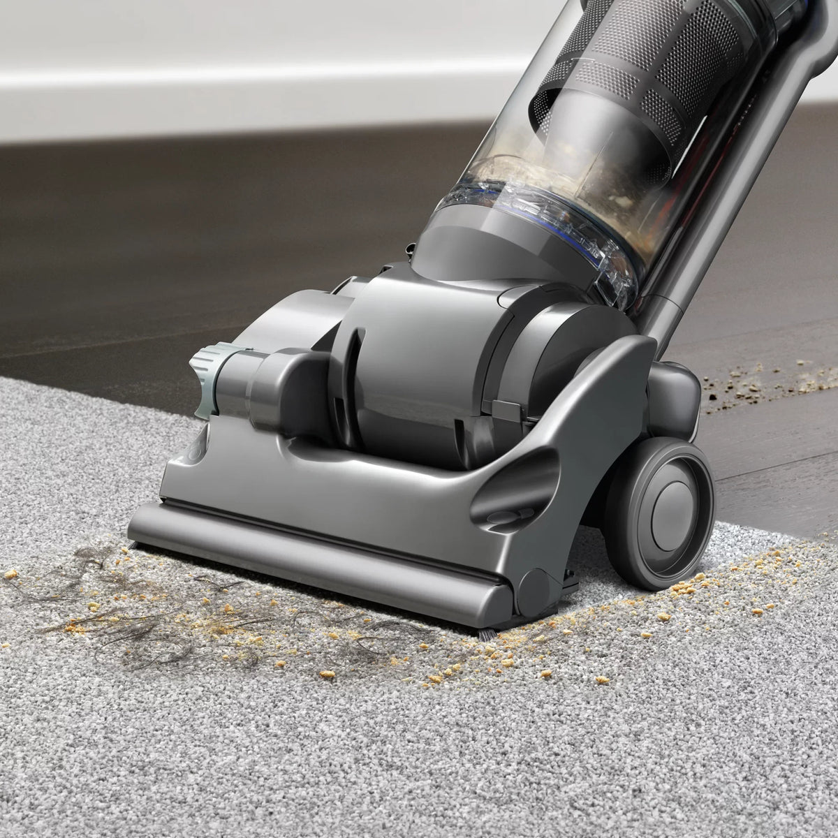 Blue Upright Vacuum, DC33 Bagless Dyson