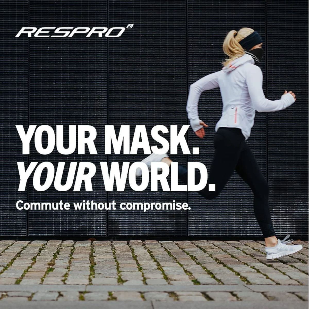 Black Respro XL Ultralight - Mask -
