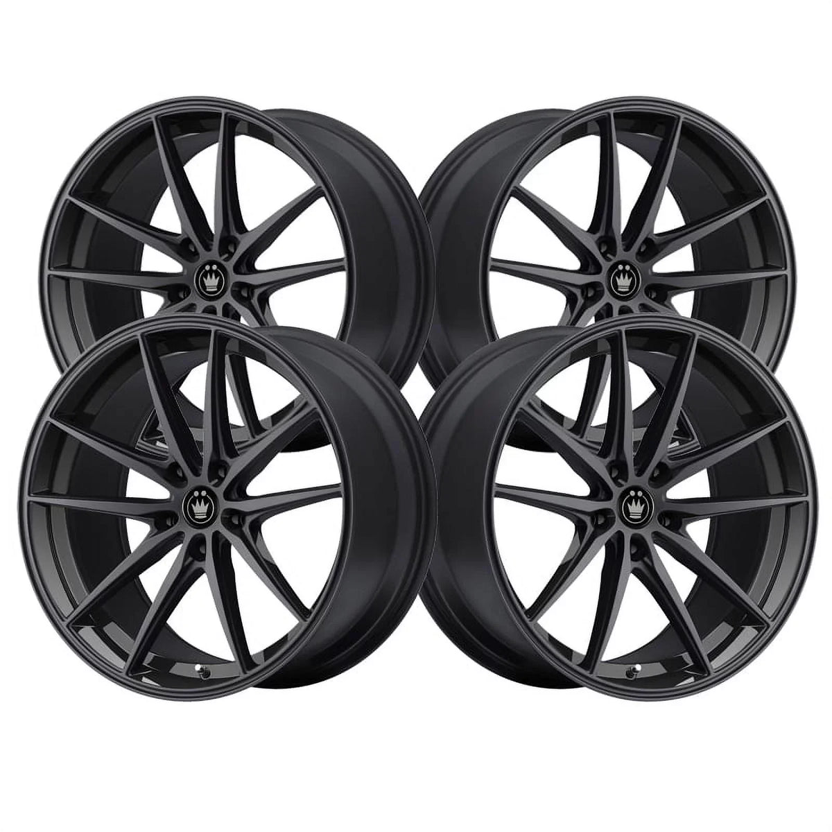 16x7.5 Wheel 37B Konig Oversteer 5x100 +45et Black Gloss