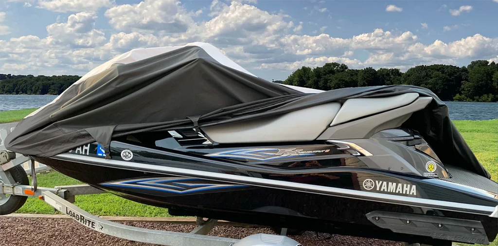 for HEAVY-DUTY Cover Doo Cover Di Sea RX 2000-2003 Trailerable SUPER JET Sea-Doo PWC Bombardier 600D SKI Ski Jet Compatible Seater 2
