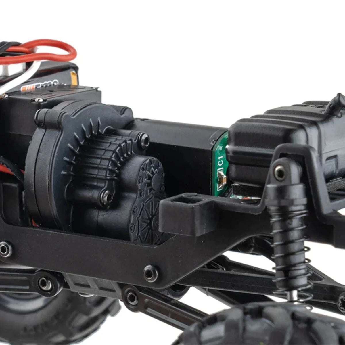 Wagon Red FMS 1:24 Power FCX24 RTR -