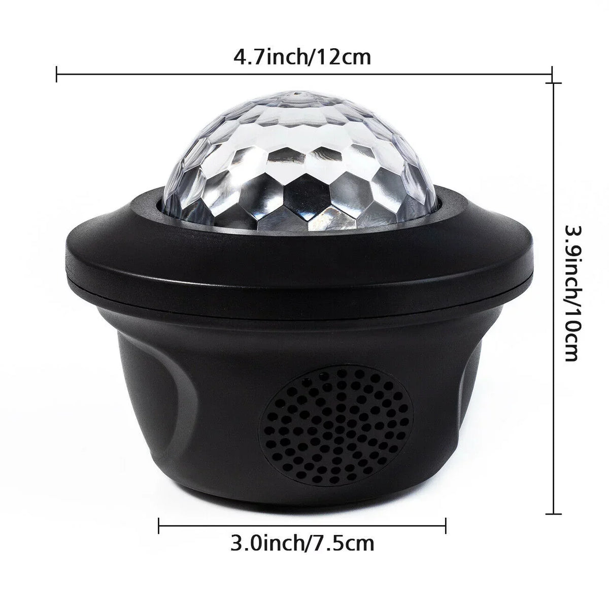 W/ Ball Speaker Remote RGB Stage Strobe LED Light DJ Party Lamp Disco Bluetooth