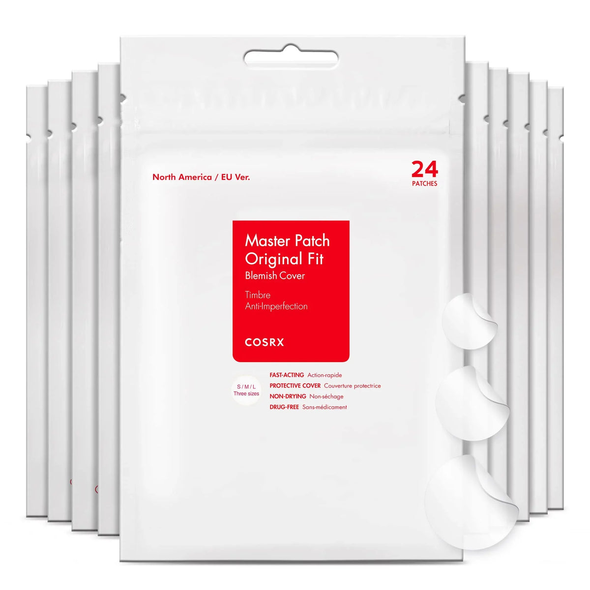 Body, Spot Toxic Absorbing Cosrx Count On For Stickers And Zits 3 Patches Tested No Blemishes Pimple For Ingredients Animals, Cover, Face dimension Hydrocolloid (Pack. Acne And Patch Not (240 Original