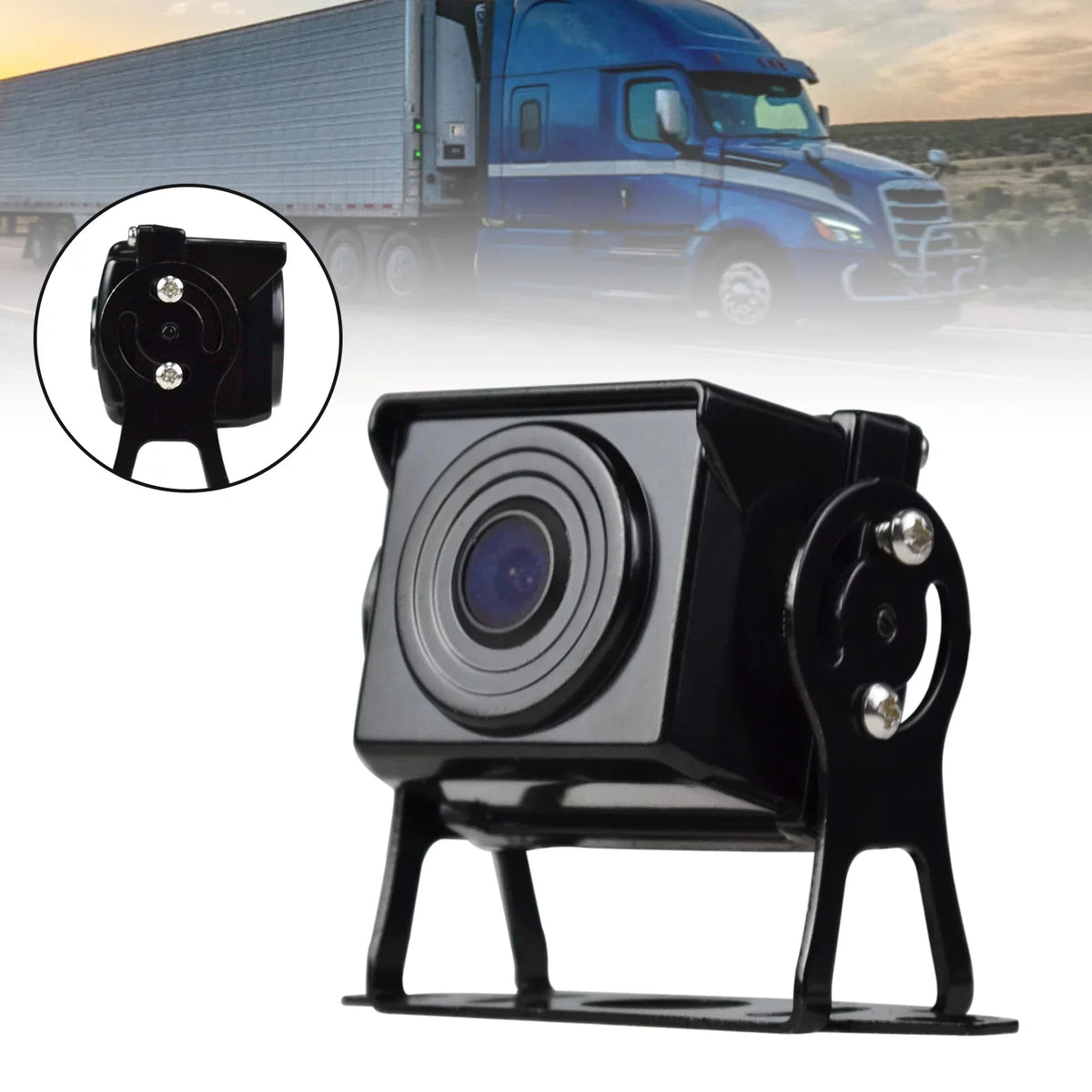 Bus Night RV Backup Rear For 24V 12V Reverse Vision View Camera Truck Waterproof
