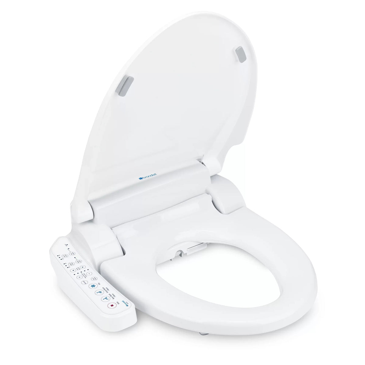 and Sidearm, Steel Seat Bidet with White Dryer Stainless SE400 Round Brondell Nozzle, Swash