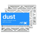 Rodgers FR1200TM-100, AC 16x25x3 White Filters 8 Air the MERV Dust USA AIRx for Replacement Made HVAC Furnace Filter 3-Pack, in