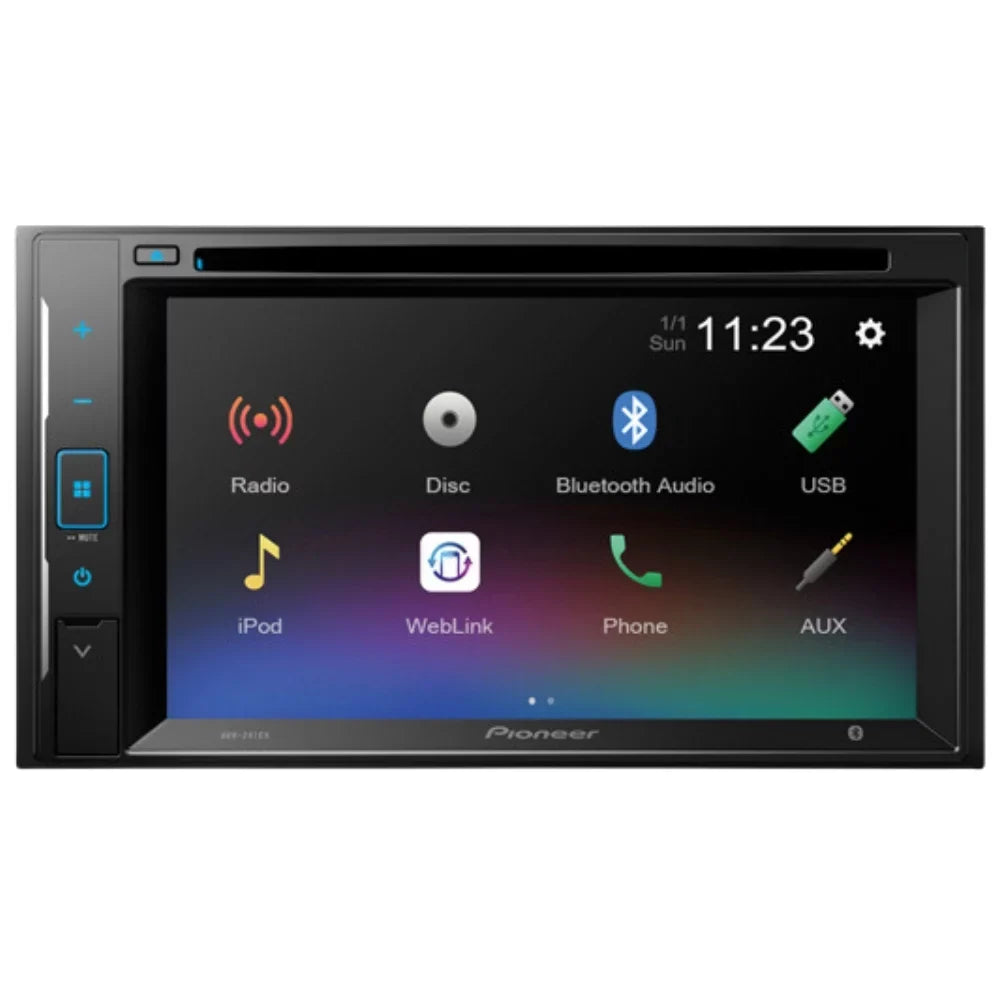 Kit DVD KIT775 Pioneer DVD - Stereo with Double and Bluetooth Din Century 1997-2005 Radio Kit for Backup Multimedia - Camera, Installation / Car Dash Touchscreen Bundle Buick
