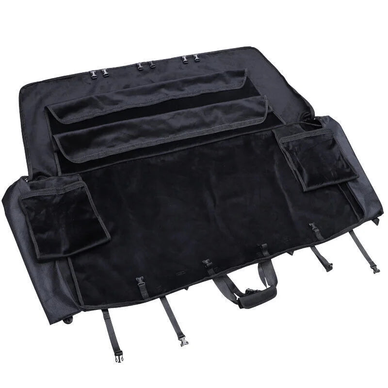 Top Bronco Window Storage For Portable 2021-2023 Organizer Door Bag 4 Black Soft