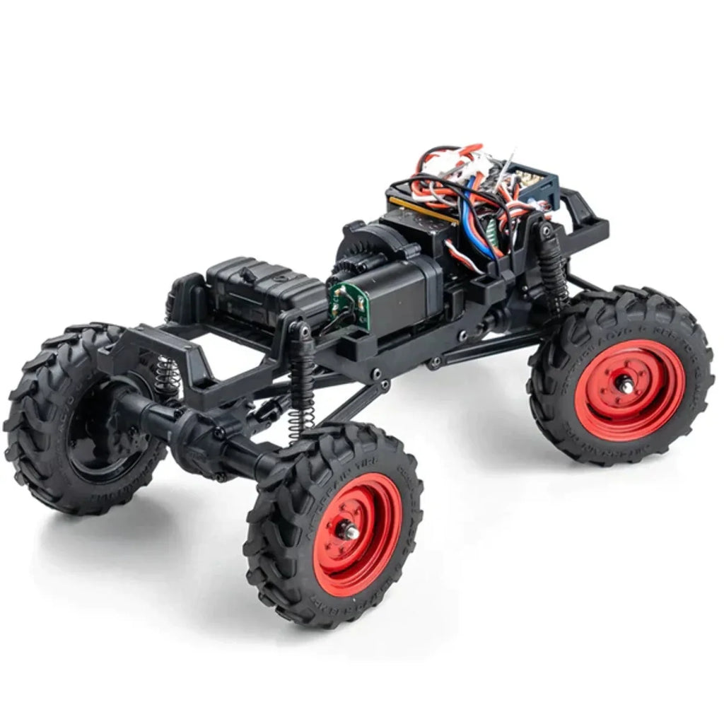 Wagon Red FMS 1:24 Power FCX24 RTR -