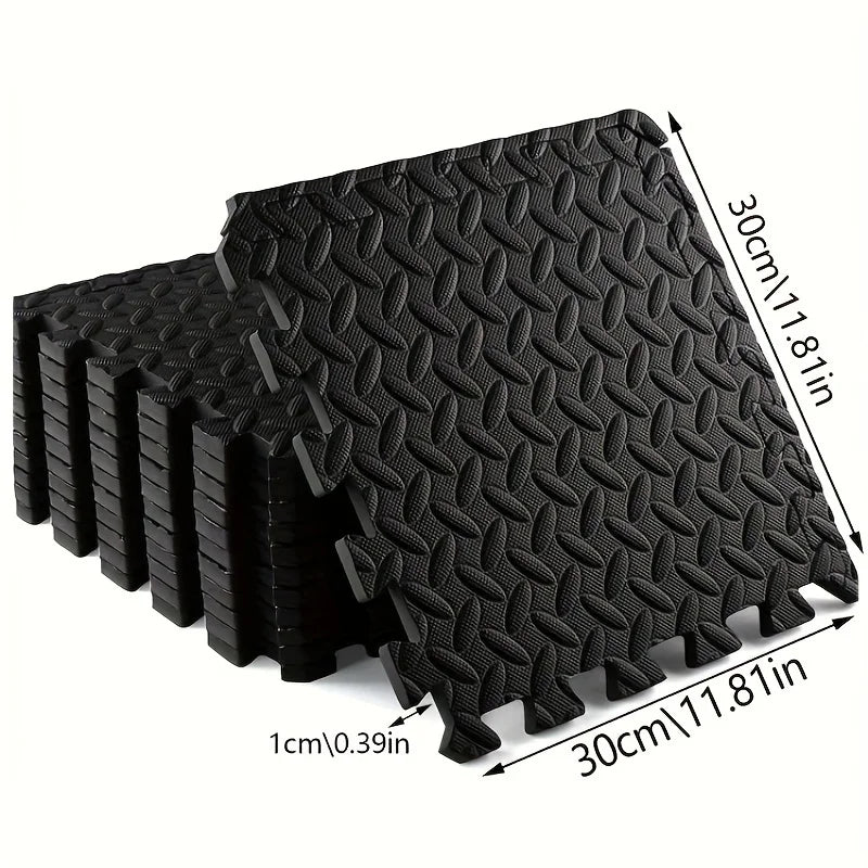 10pcs and for Ideal Home Mat - Eva & Mats Workouts, Floor Interlocking Gym Thick Durable Foam
