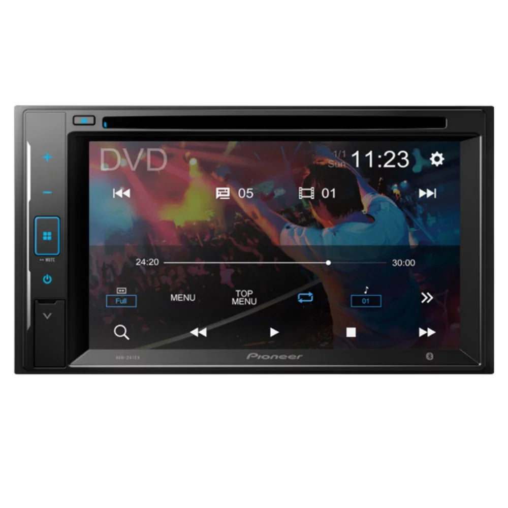 Bluetooth/Backup Touchscreen Kit/in-Dash DIN Camera/Installation Double DVD/CD Media with WVGA Nissan Xterra 6.2" 2013-2015 W/ Receiver AM/FM KIT4932 for Digital Bundle Car Pioneer Stereo