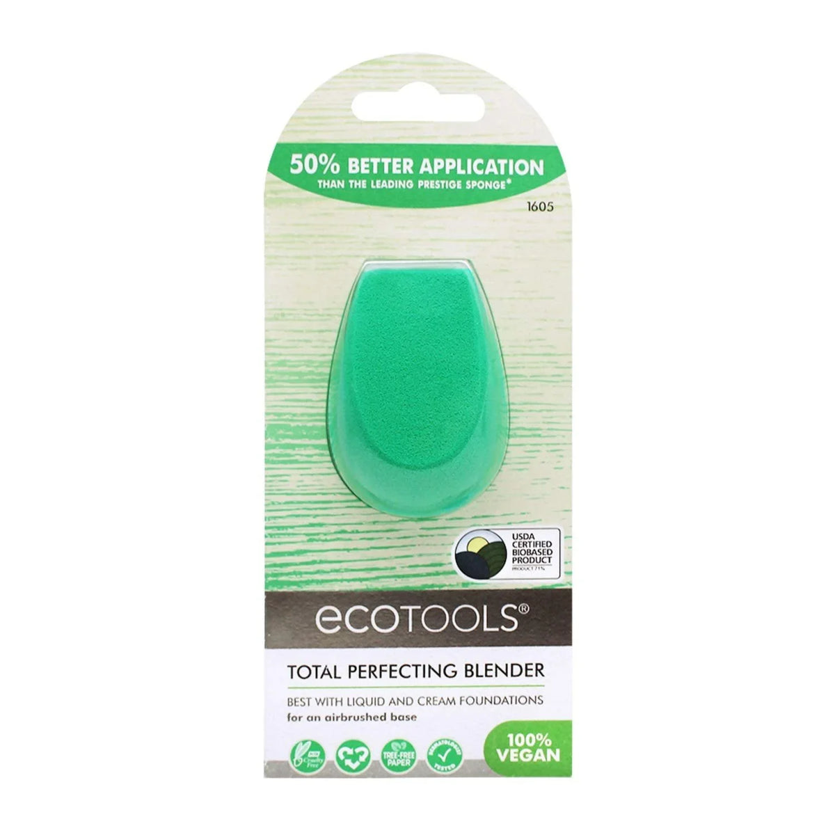 6 Makeup Ecotools Beauty Pack Perfecting of Blender, Sponge