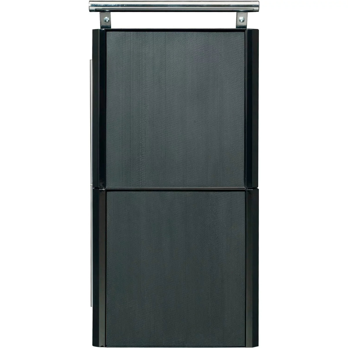 W/ Cart Global Tool Top, 27" Sliding Industrial 2-Drawer Black