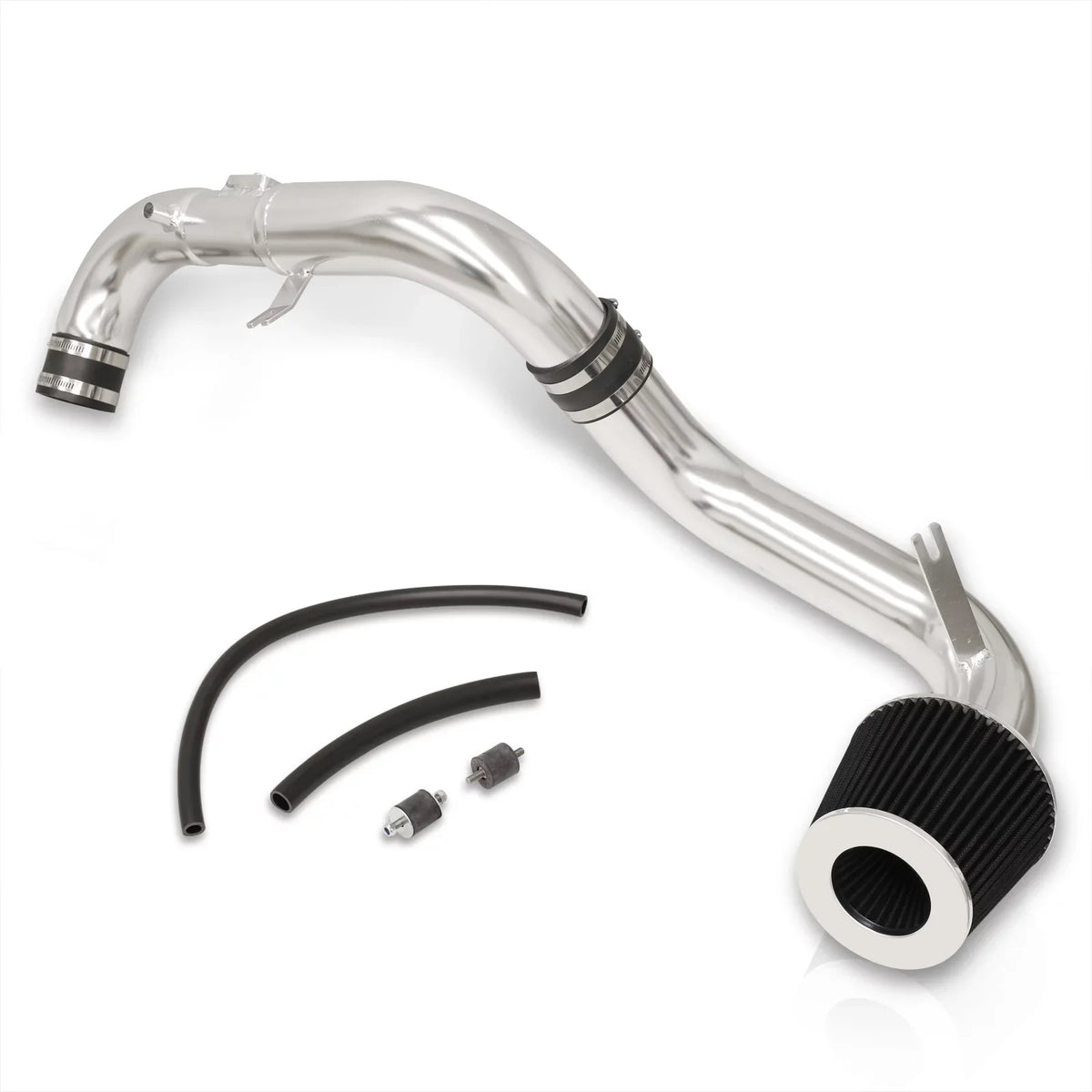 Civic 2008 L4 10 2011 Polished System CAI JDM 11 1.8L 06 2009 Honda AJP + Compatible/Replacement Air EX Pipe Distributors For Piping Intake 09 Induction 07 Aluminum 2007 Filter 2010 LX DX 2006 Cold 08
