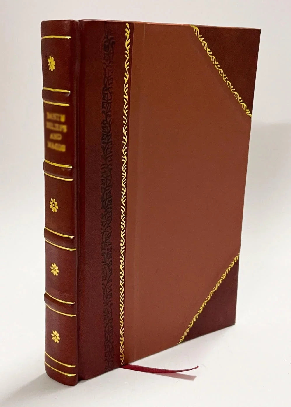 Annual 1862 Important Year: the Register Events / Cyclopaedia Appletons'] [Leather of Volume (1862) of Edition 11 and 1861-1875 Bound]