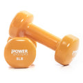 Dumbbell, of - Deluxe 2 Set Red Coated 10 lbs Vinyl