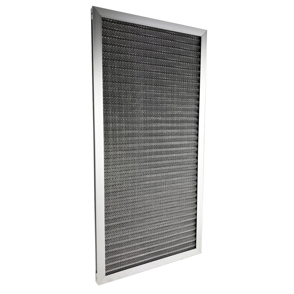 Metal x Central HVAC Electrostatic (12 Filter Furnace " x1"), Filter Filter, Air Washable Air Aluminum 24" AC