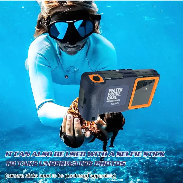 Inch for Photo TCL with Snorkeling Case Protective Swimming Video Phones Lanyard all to SE Diving Up Waterproof And 6.9 30 Housing UrbanX [15m/50ft] Professional LCD Surfing Underwater