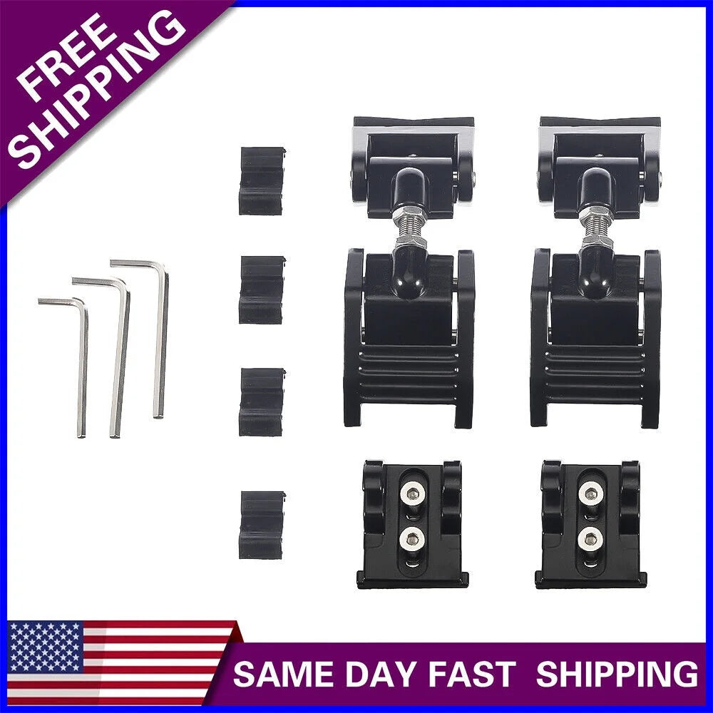 2007-2018 Catch Wrangler Hood JK Locking JKU Hood For Jeep Black 2x Latch Paddsun