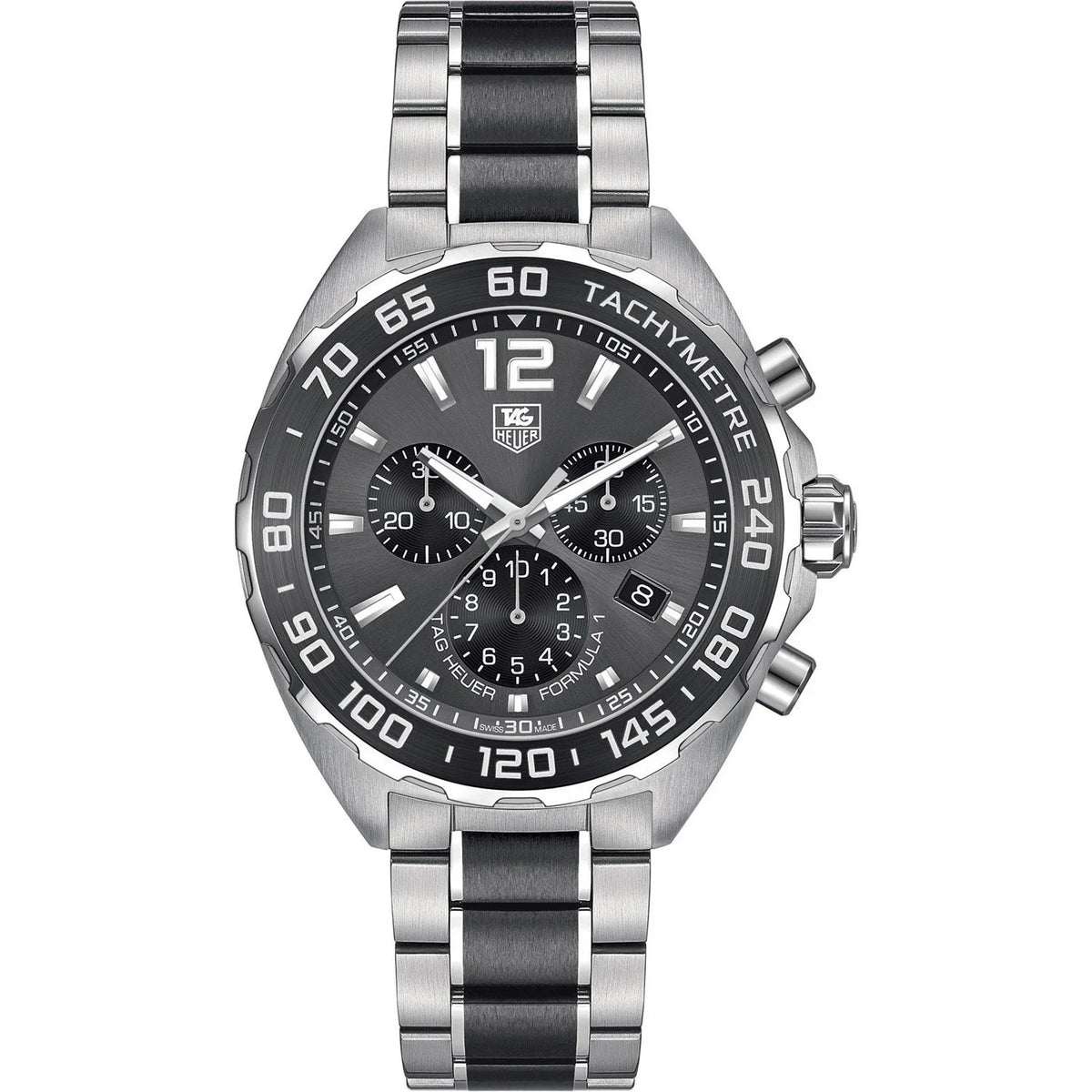 Men's CAZ1111.BA0878 Two-Tone Chronograph Tag One' Watch Steel 'Formula Heuer Stainless